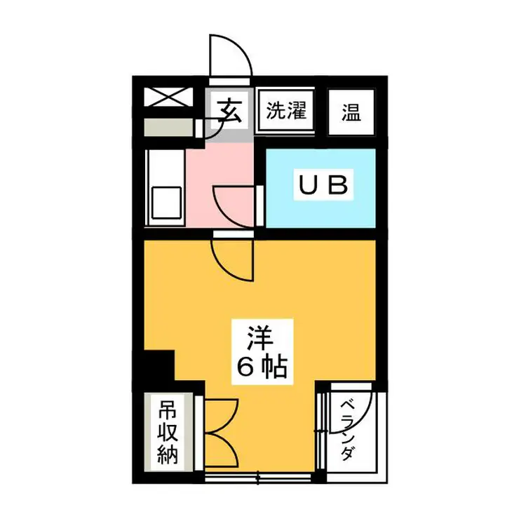 ヴィラみすず 2階階 間取り
