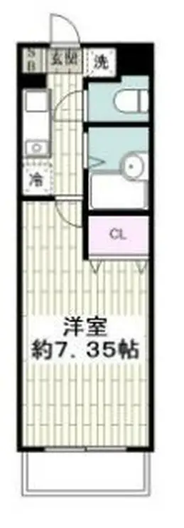 Park Court Gumyouji 1階階 間取り