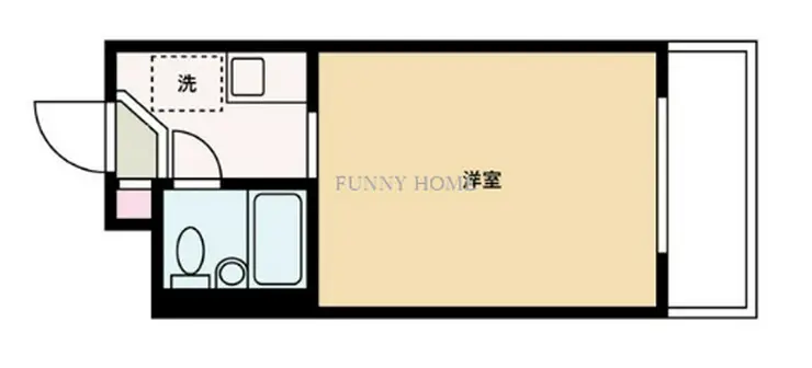 レジデンス明大前 2階階 間取り