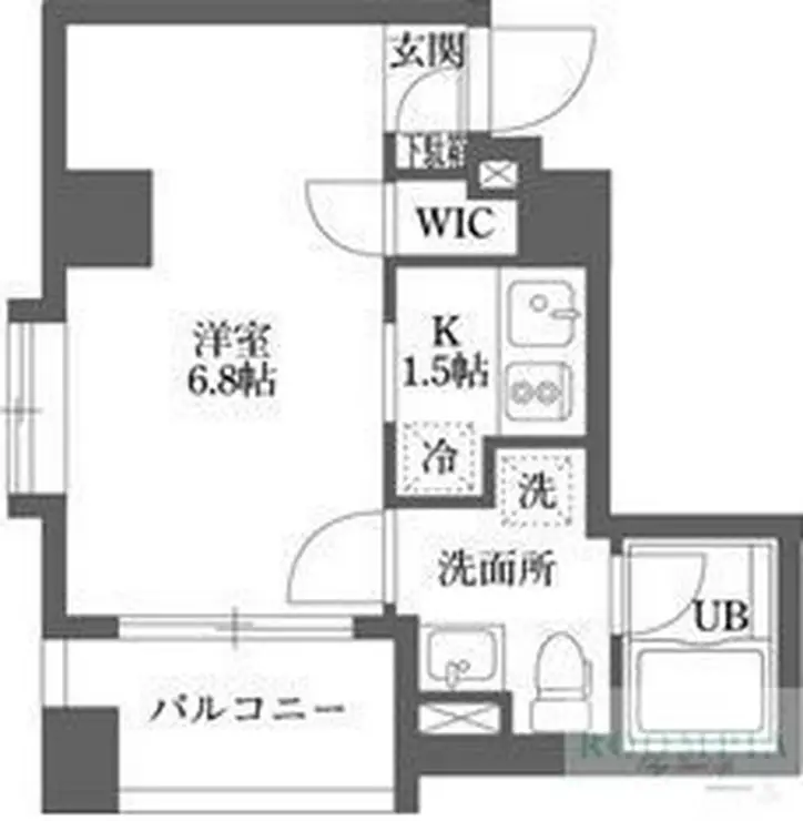 ムーブメンツ西早稲田 3階階 間取り