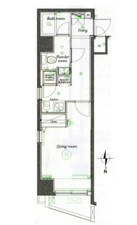 ブライズ早稲田東 3階階 間取り