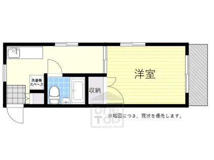 SEA SIDE(1K/2階)の間取り写真