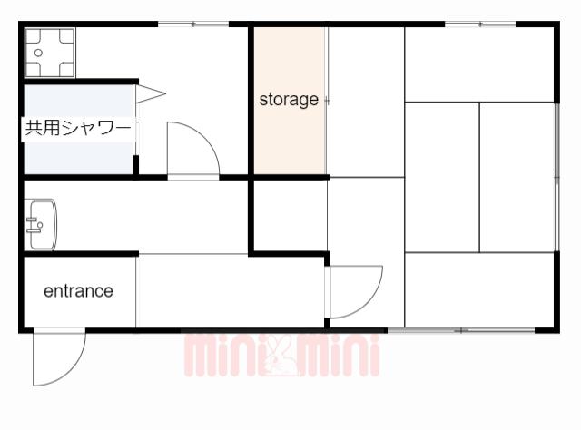 アルテ国香通(ワンルーム/5階)の間取り写真