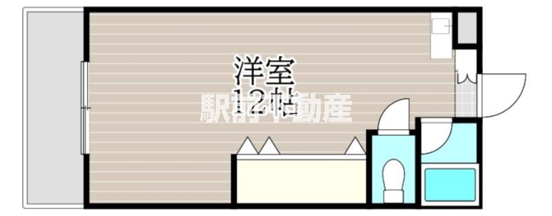 メゾンフジヨシ(ワンルーム/2階)の間取り写真