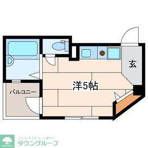 ライムランド汐留(ワンルーム/4階)の間取り写真