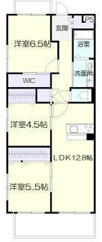 アルテマイスター 潮見(3LDK/5階)の間取り写真