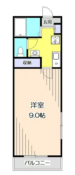 パルメゾン 3階階 間取り