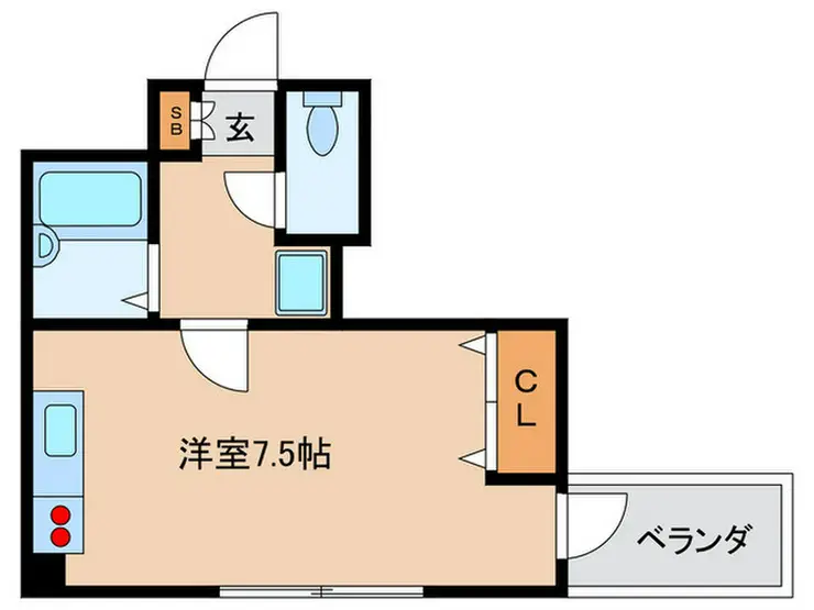 クレスト北町イースト 4階階 間取り