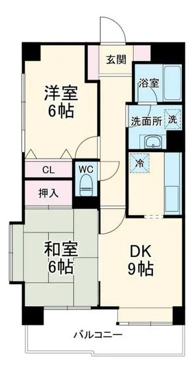 ニューパレスプロスパー 3階階 間取り