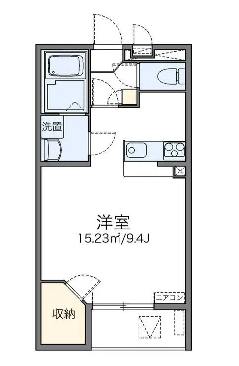 レオネクストグレースクレストIII 2階階 間取り