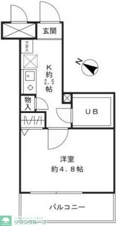 クリオさがみ野参番館 4階階 間取り