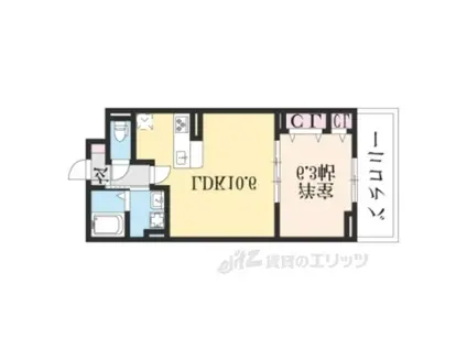 プレッソ・ロートⅣ(1LDK/2階)の間取り写真