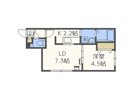 PREMIERE KOTONI プルミエールコトニ(1LDK/3階)の間取り写真
