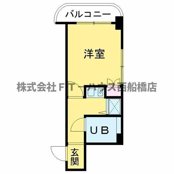 エメラルドコーポ(1K/1階)の間取り写真