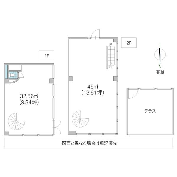 ARUMIKビル(ワンルーム/2階)の間取り写真