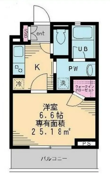 セレリーオ・ニッコー 3階階 間取り