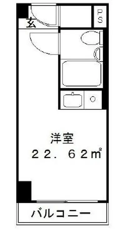 ステュディオ虎ノ門 3階階 間取り