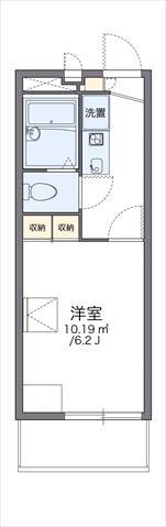 レオパレス上住吉(1K/3階)の間取り写真