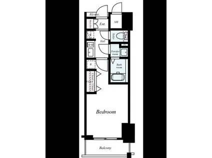 エステムコート新大阪Xザ・ゲート(1K/3階)の間取り写真