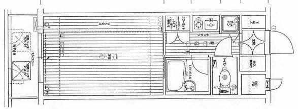 リーガル新大阪II(1K/3階)の間取り写真