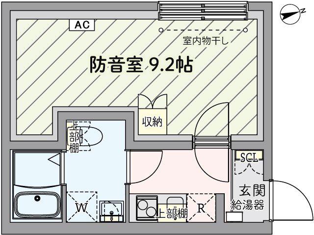 CASA RASICLAS NERIMA-KASUGACHO(1K/5階)の間取り写真