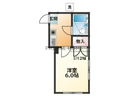 センチュリーパレス上大岡(1K/1階)の間取り写真