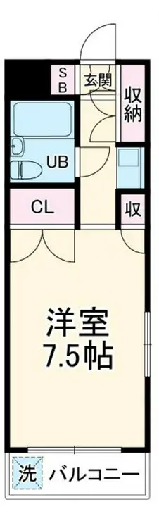 ワコーレ武蔵浦和 3階階 間取り