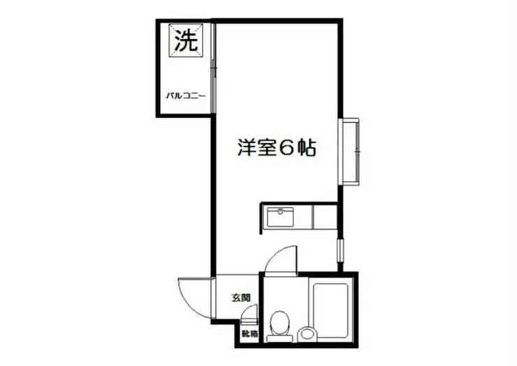 桜台アームス 2階階 間取り