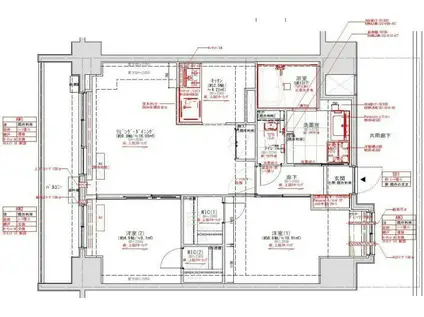 ドゥーエ東十条(2LDK/3階)の間取り写真