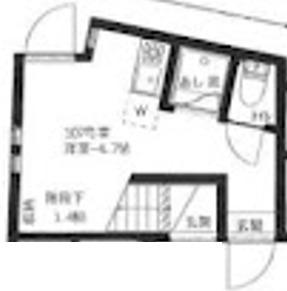 アーバンプレイス高円寺W(ワンルーム/1階)の間取り写真