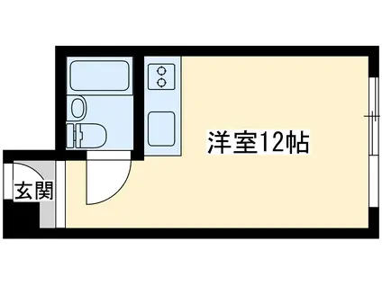 新大阪コーポビアネーズ(ワンルーム/8階)の間取り写真