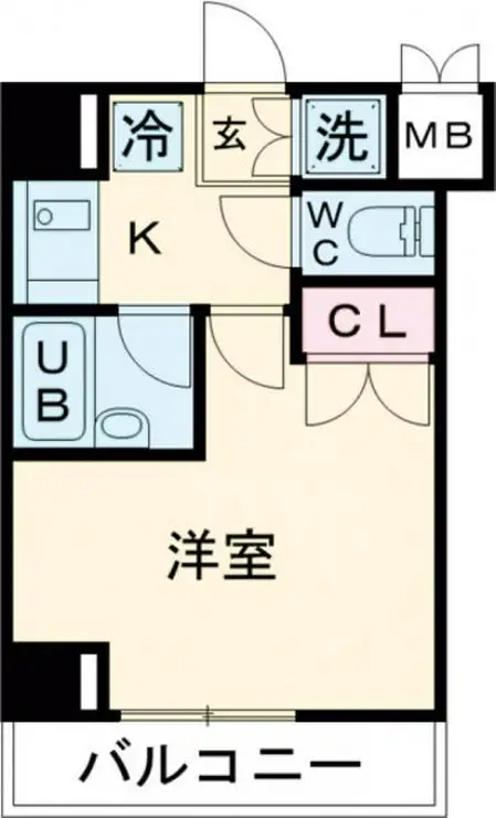 ルーブル上高井戸 2階階 間取り