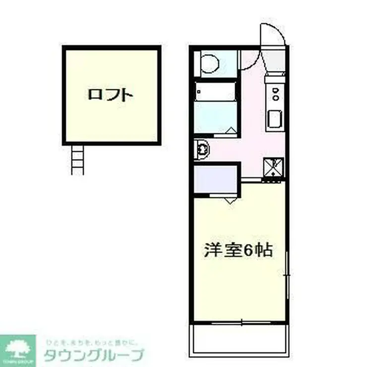 VentVert綱島 1階階 間取り