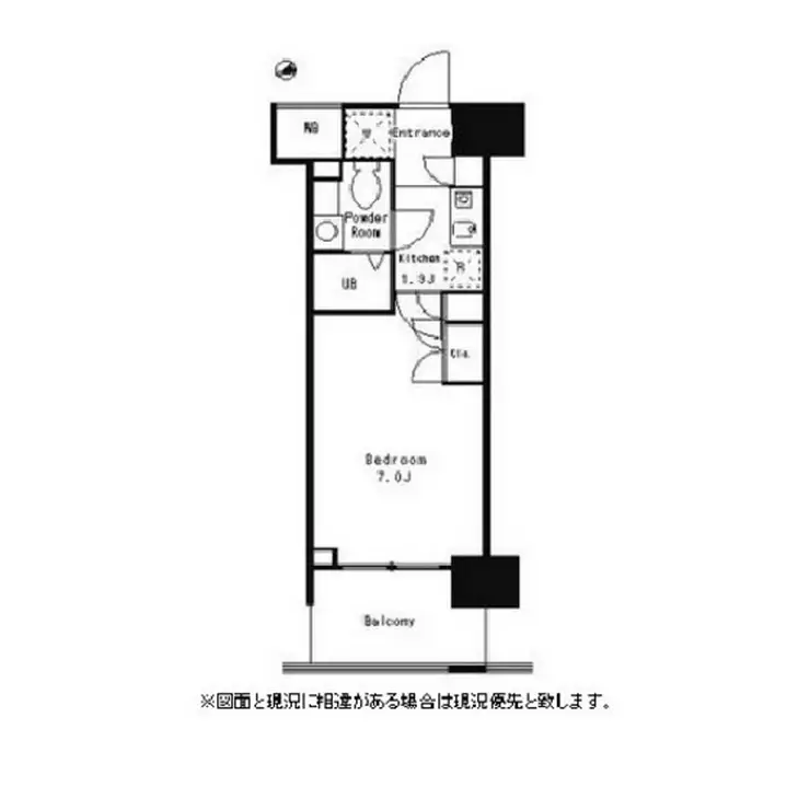 パークキューブ武蔵小杉 4階階 間取り