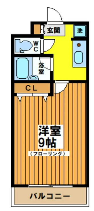 アザレア安藤 1階階 間取り