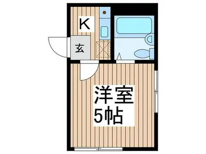 DRホームズ川口元郷II(1K/3階)の間取り写真