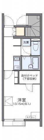 レオネクスト新郷(1K/1階)の間取り写真