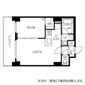 BPRレジデンス琴似(1LDK/2階)の間取り写真