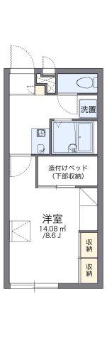 レオパレスやましょう(1K/2階)の間取り写真