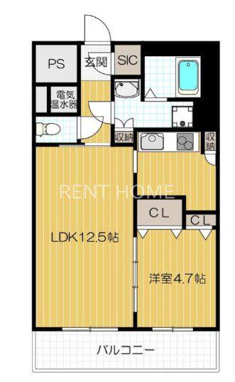 LOYAL F MAISON(1LDK/3階)の間取り写真