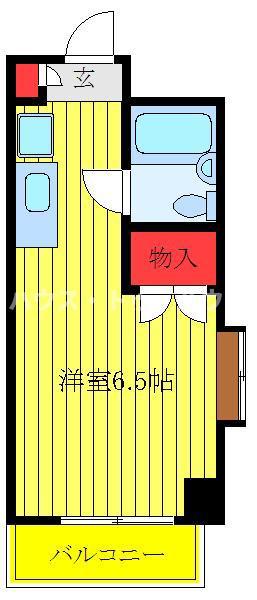 エクセルツカサ(ワンルーム/3階)の間取り写真