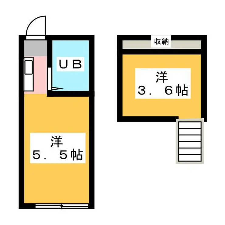 パンシオン新川崎NO.1 1階階 間取り
