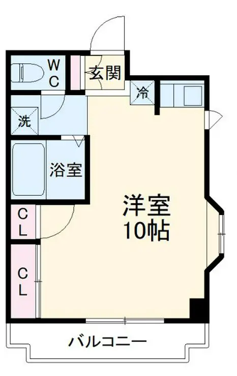 アンシャンテ21 8階階 間取り