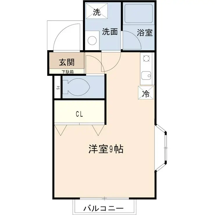 CASA葵 2階階 間取り