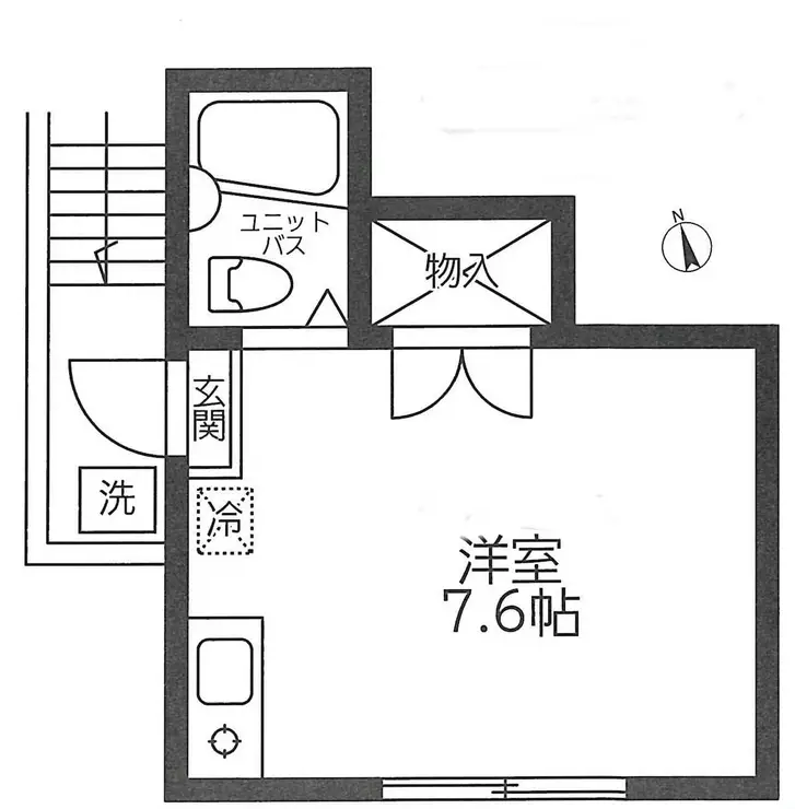 ホープ白鷺 2階階 間取り