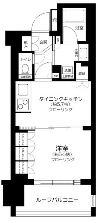 ライオンズアイル赤坂 2階階 間取り