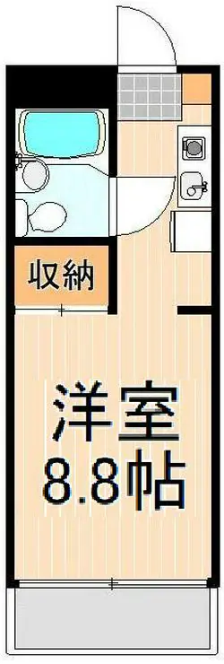メゾンドロワジール 4階階 間取り
