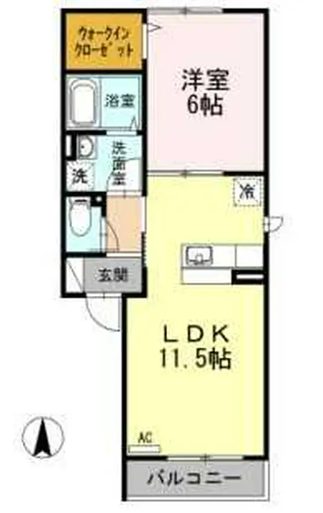 アレイ湘南 2階階 間取り