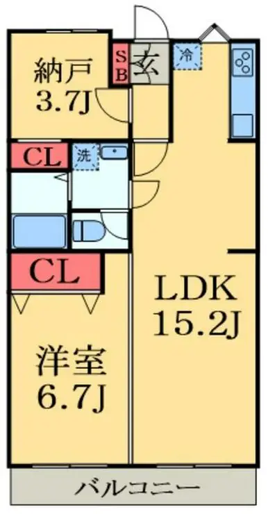 セントラルパーク幕張本郷 1階階 間取り