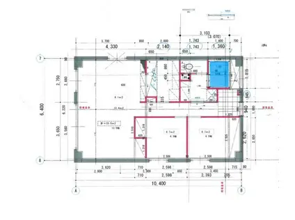 BELLE CREER(2LDK/3階)の間取り写真
